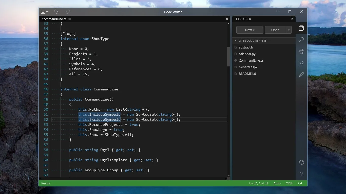 Code Writer screenshot 1