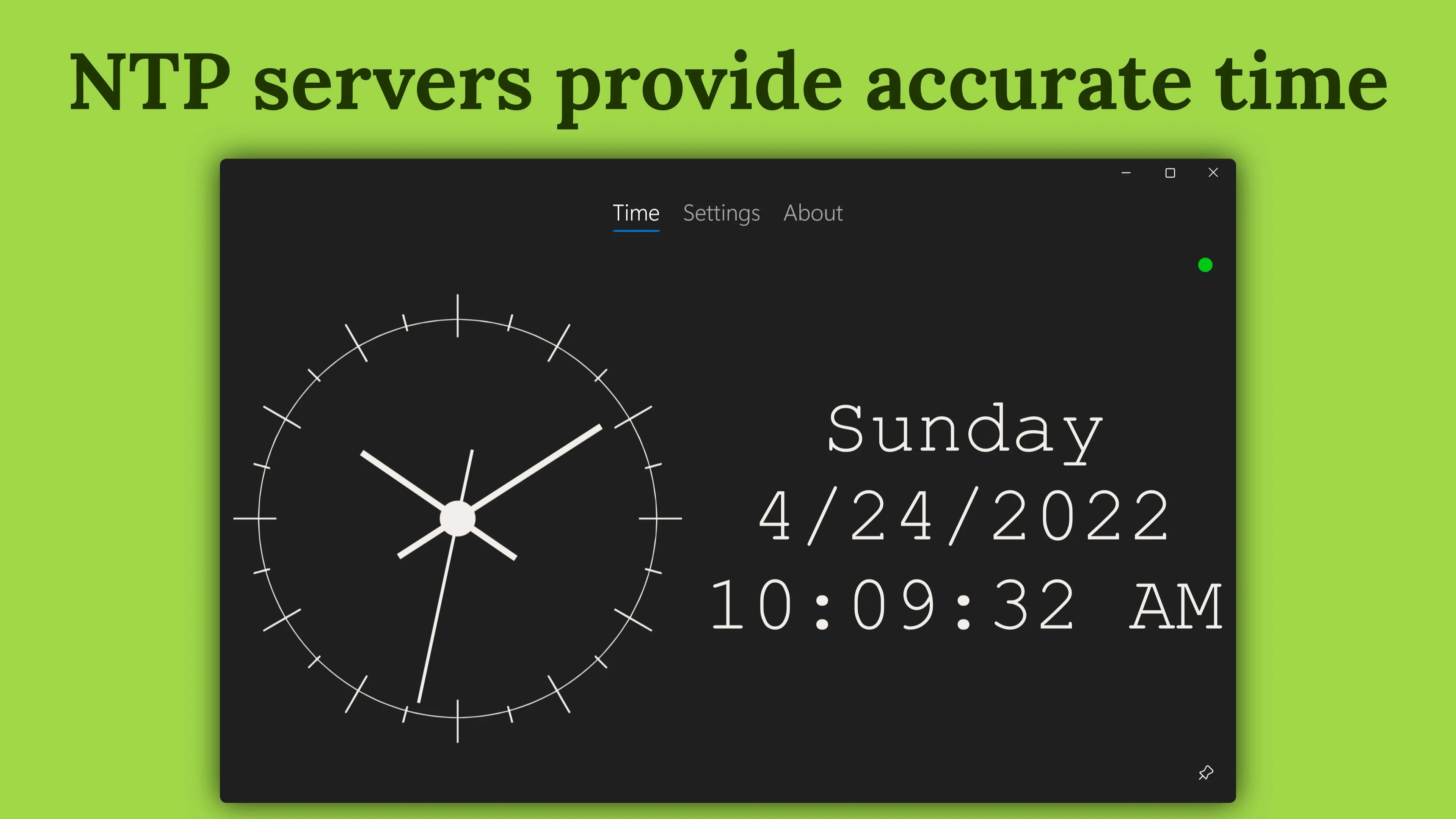 AtomicClock • Clock with NTP Time screenshot 3