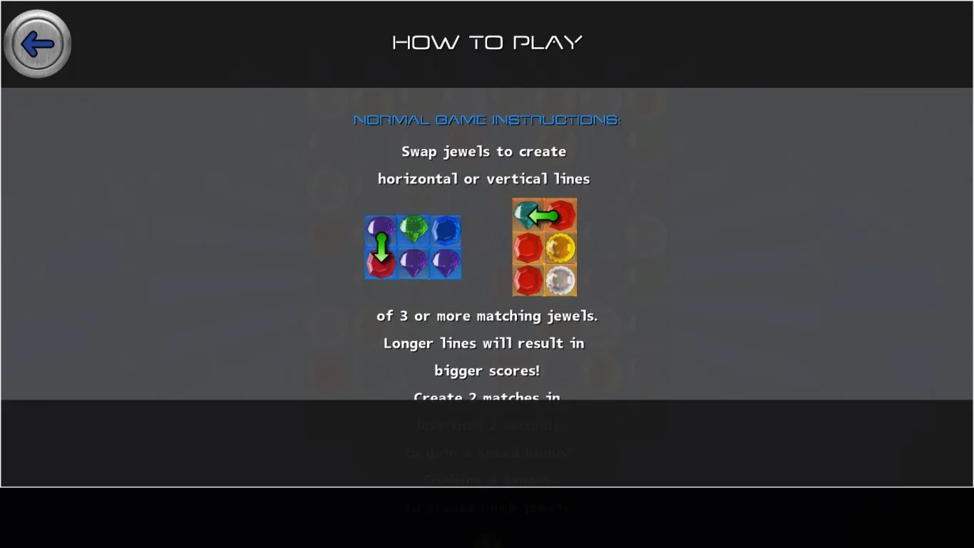Jewel³ screenshot 1