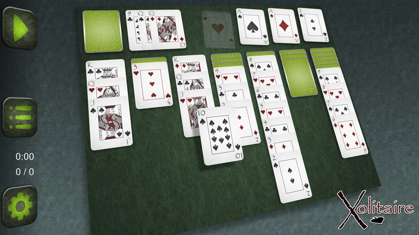 Xolitaire screenshot 2