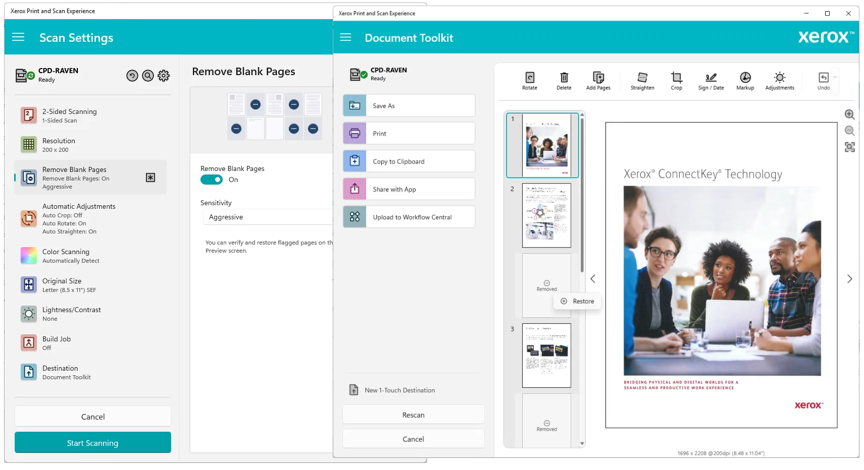 Xerox Print and Scan Experience screenshot 3