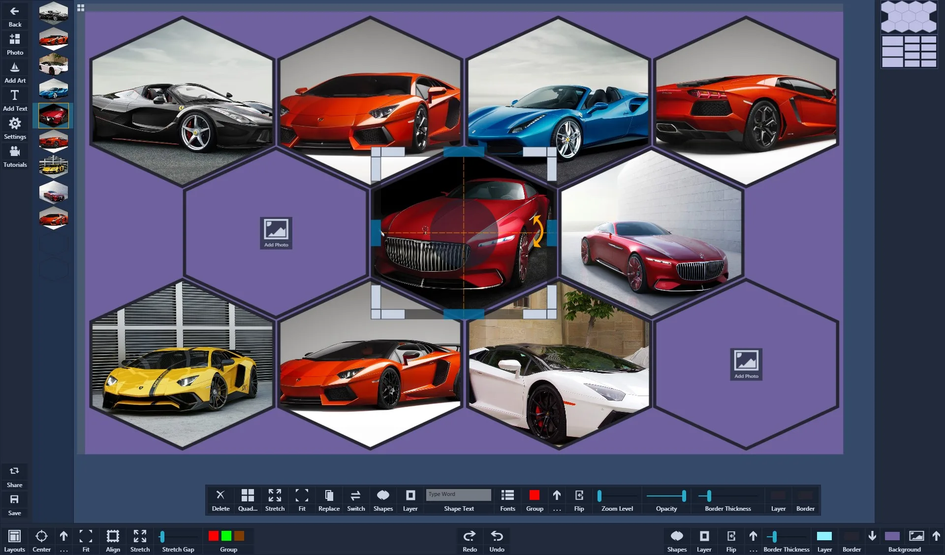 Atlantas Photo Collage Studio screenshot 3