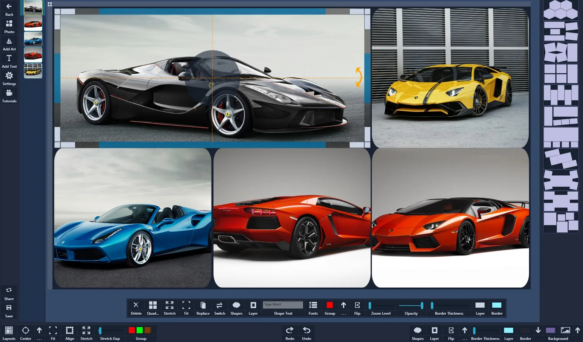Atlantas Photo Collage Studio screenshot 5