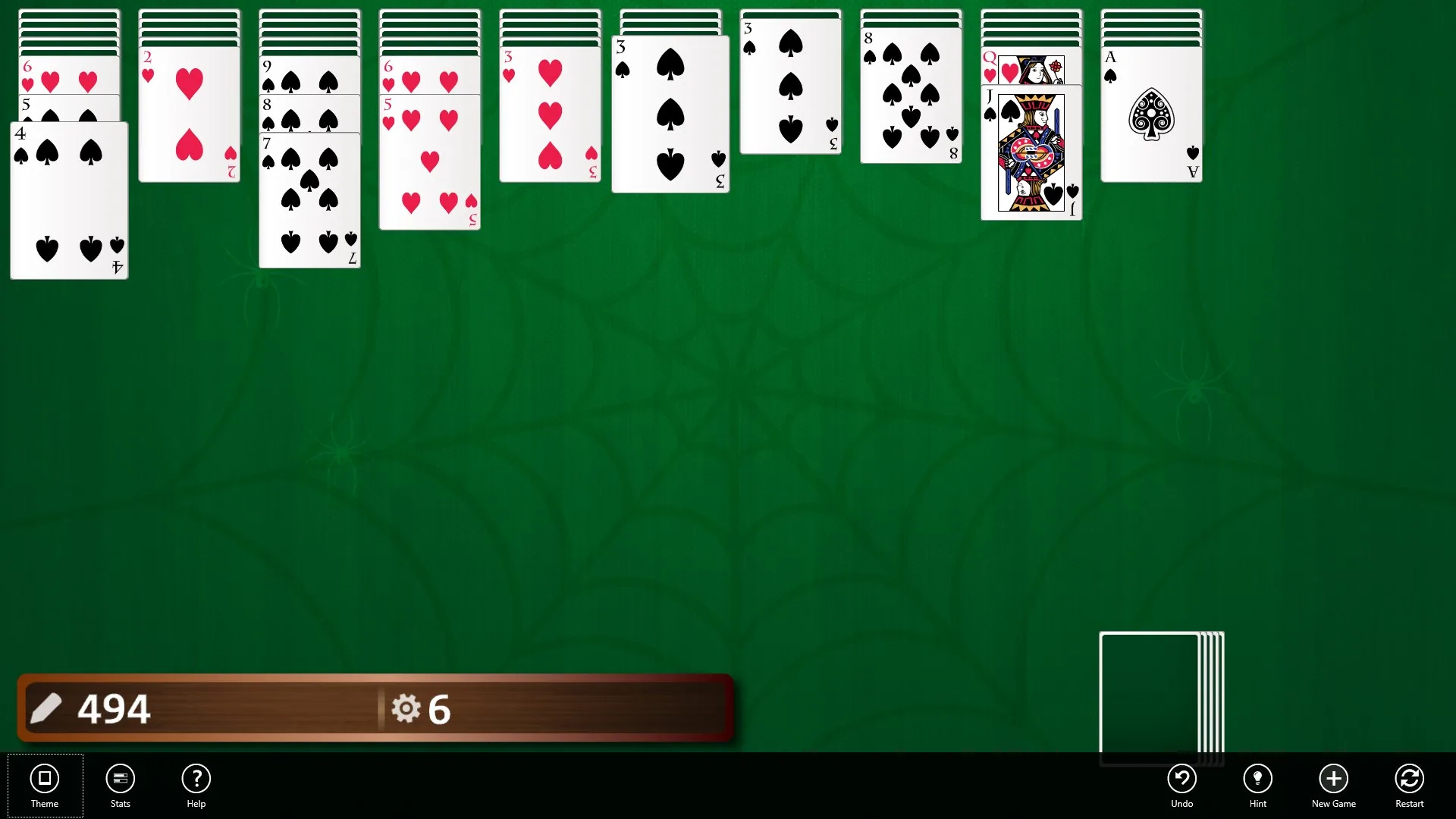 3rd Floor Spider Solitaire screenshot 2