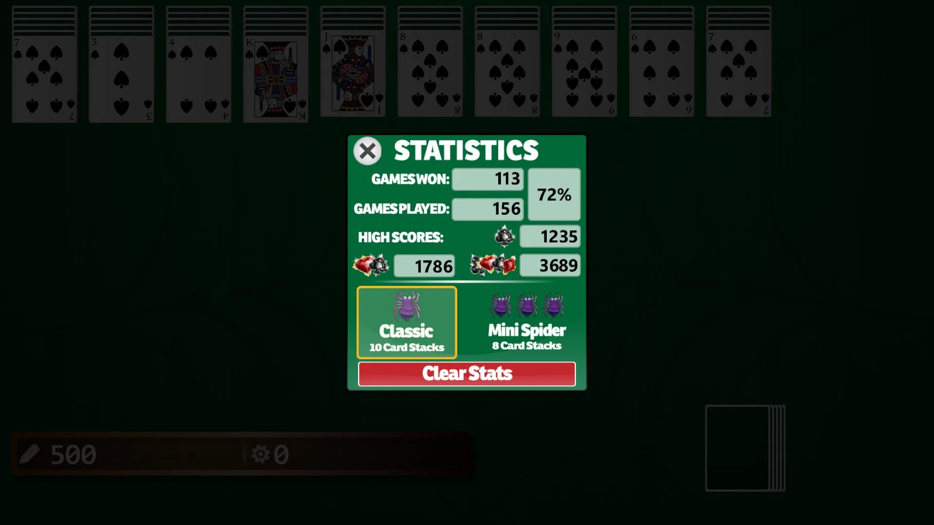 3rd Floor Spider Solitaire screenshot 3