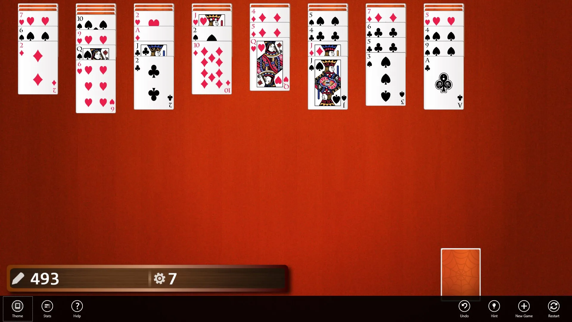 3rd Floor Spider Solitaire screenshot 5