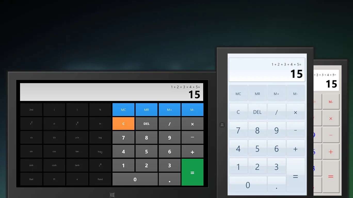 Calculator X8 screenshot 1