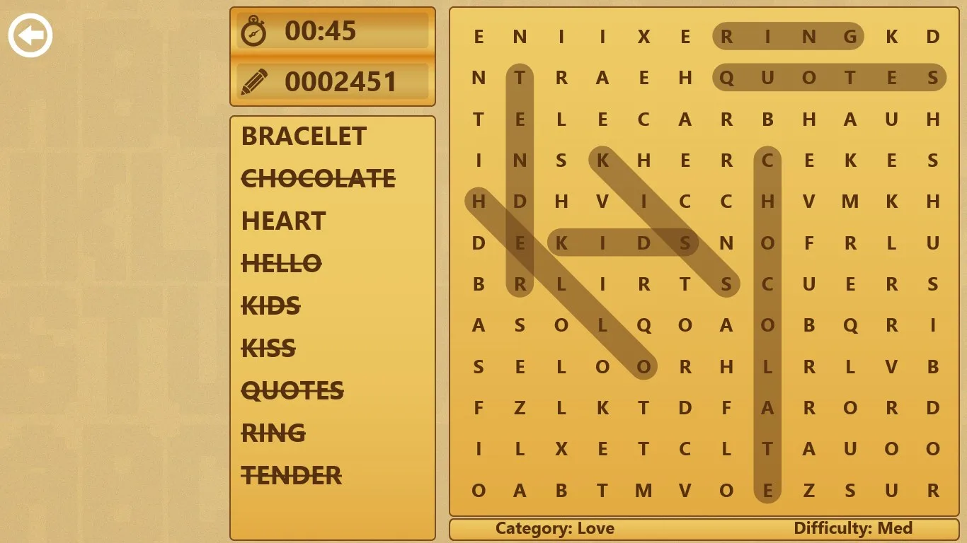 3rd Floor Word Search screenshot 2