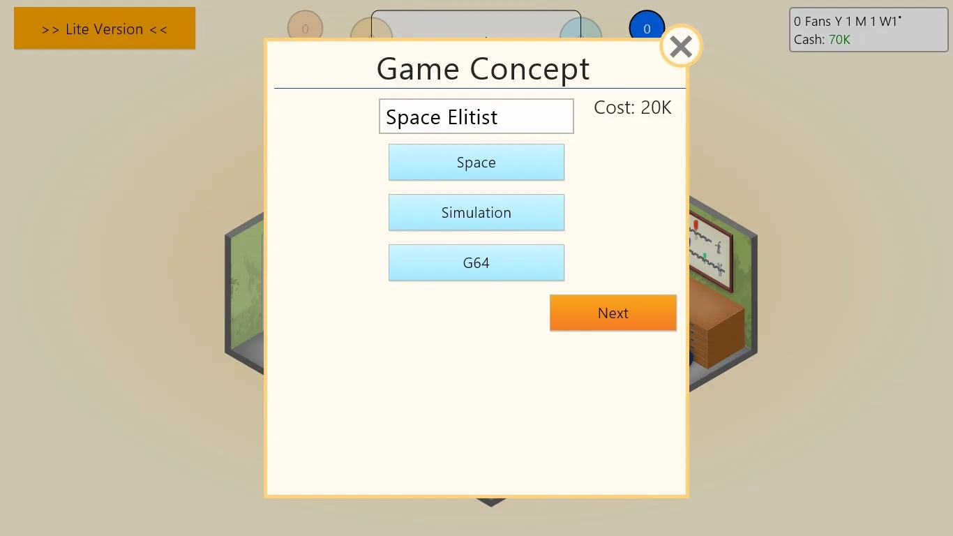 Game Dev Tycoon Lite screenshot 1