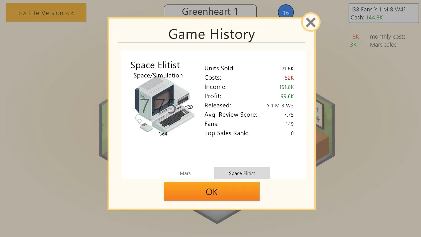 Game Dev Tycoon Lite screenshot 5