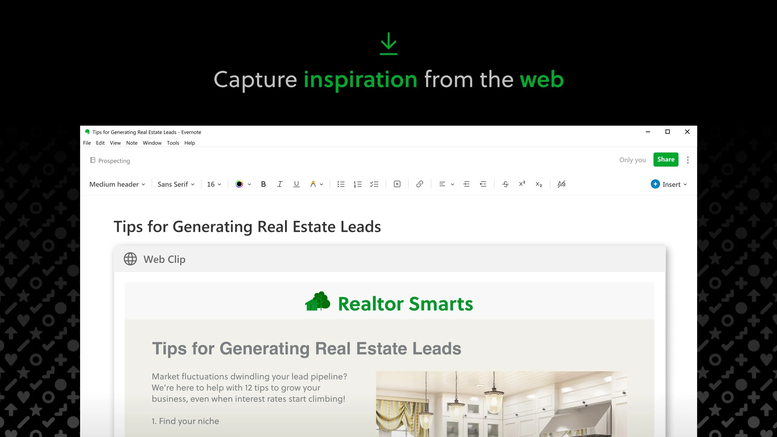 Evernote screenshot 4