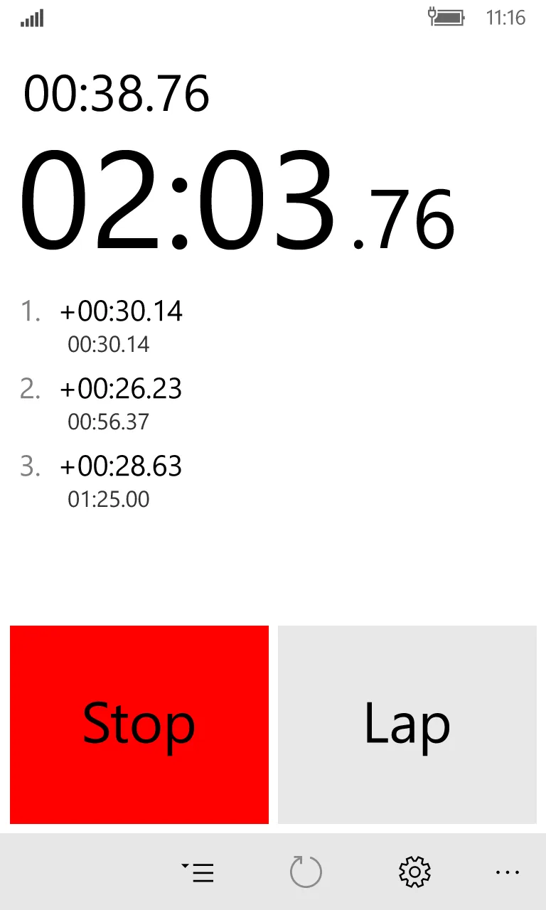 Stopwatch Yokto screenshot 4