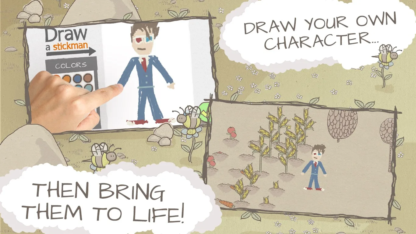 Draw a Stickman: EPIC Free screenshot 1