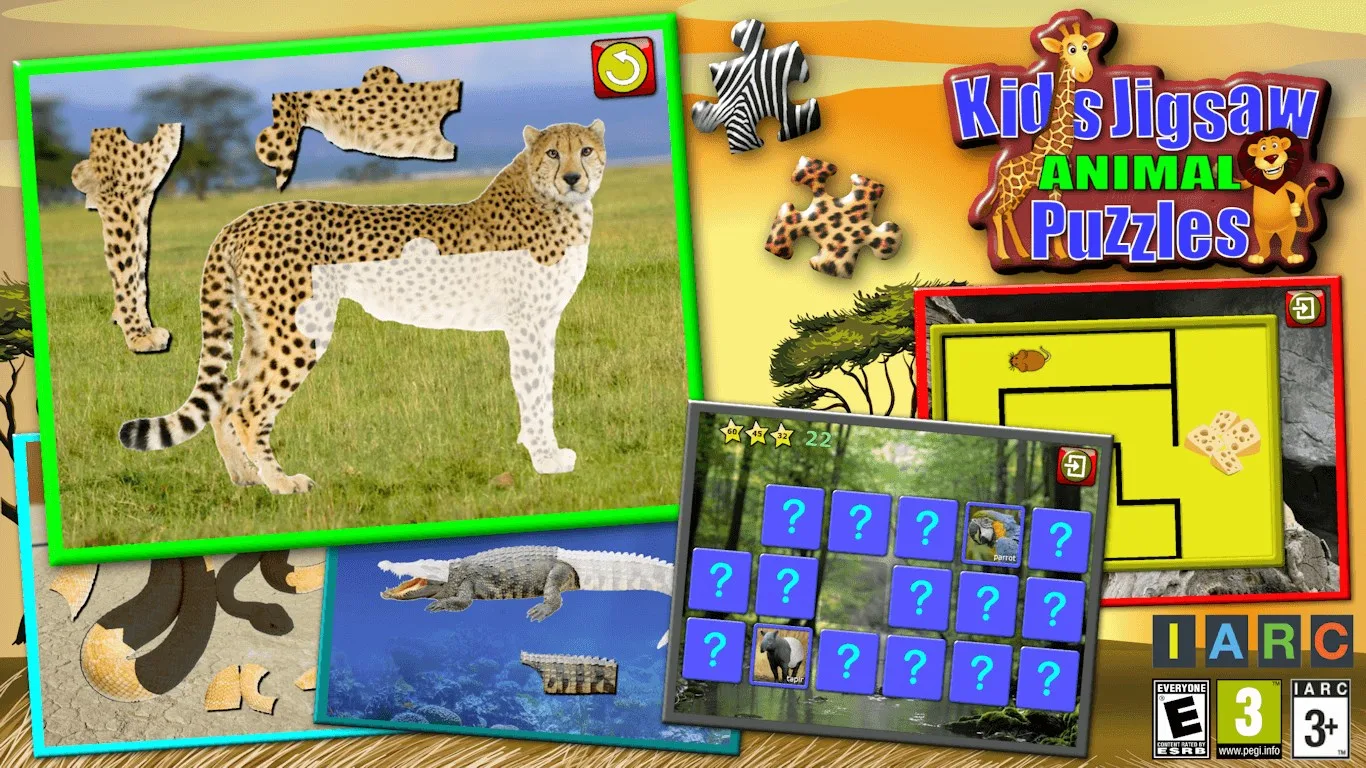 Children's Animal Jigsaw Puzzles screenshot 2