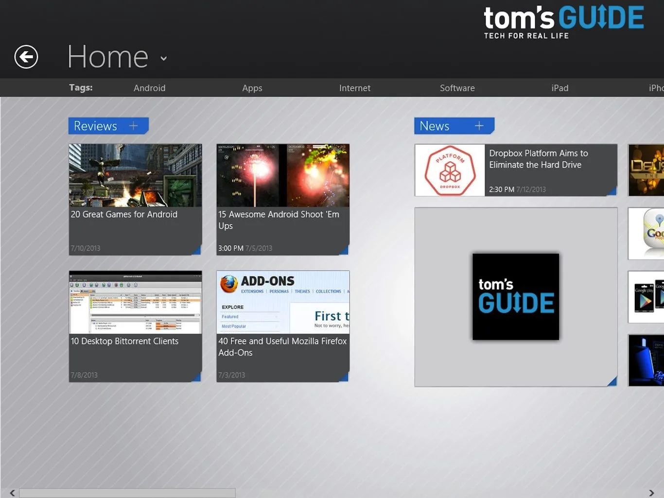 Tom's Guide screenshot 1