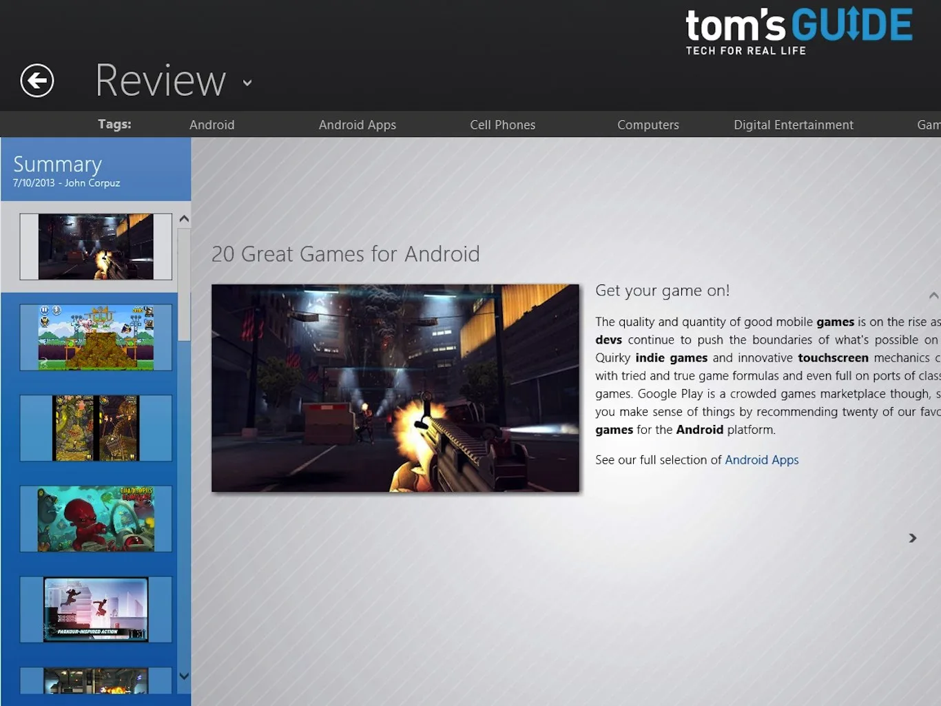 Tom's Guide screenshot 2