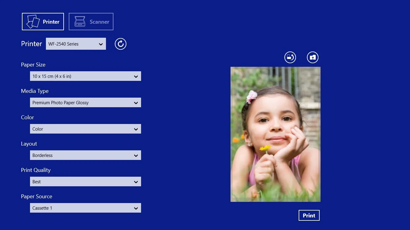 Epson Print and Scan screenshot 1