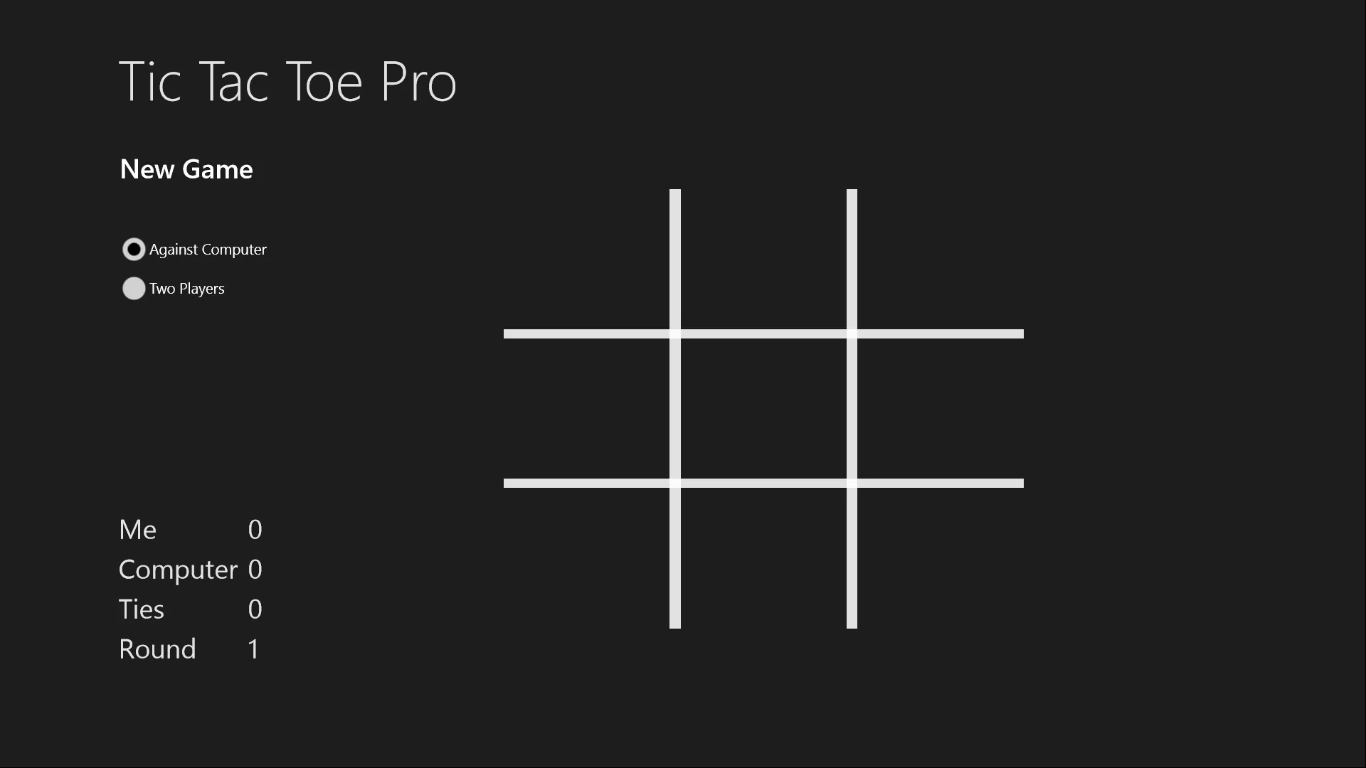 Tic Tac Toe Pro screenshot 1