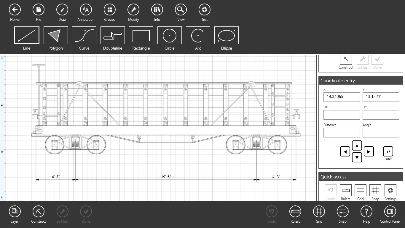 Back to the Drawing Board - 2D CAD screenshot 1