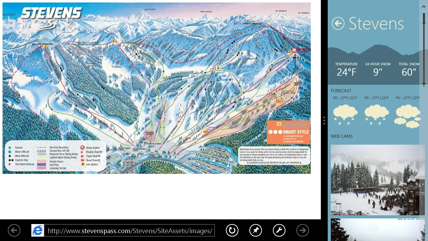 CascadeSkier screenshot 3