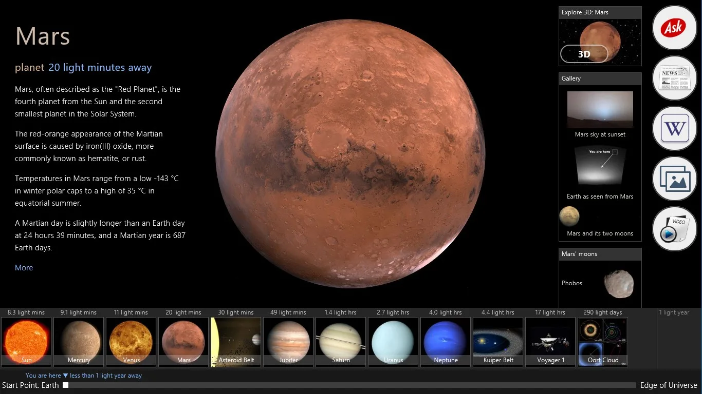 Tour The Universe screenshot 5