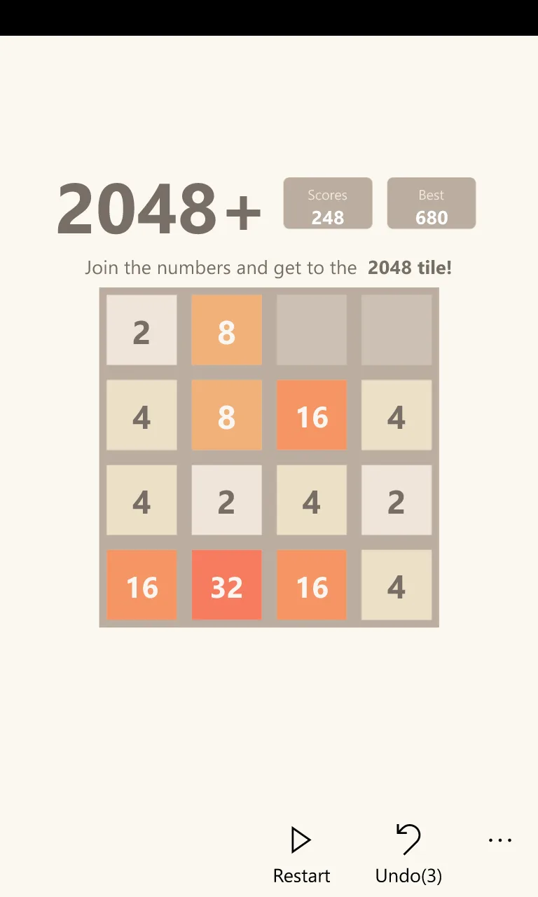 2048+ screenshot 4