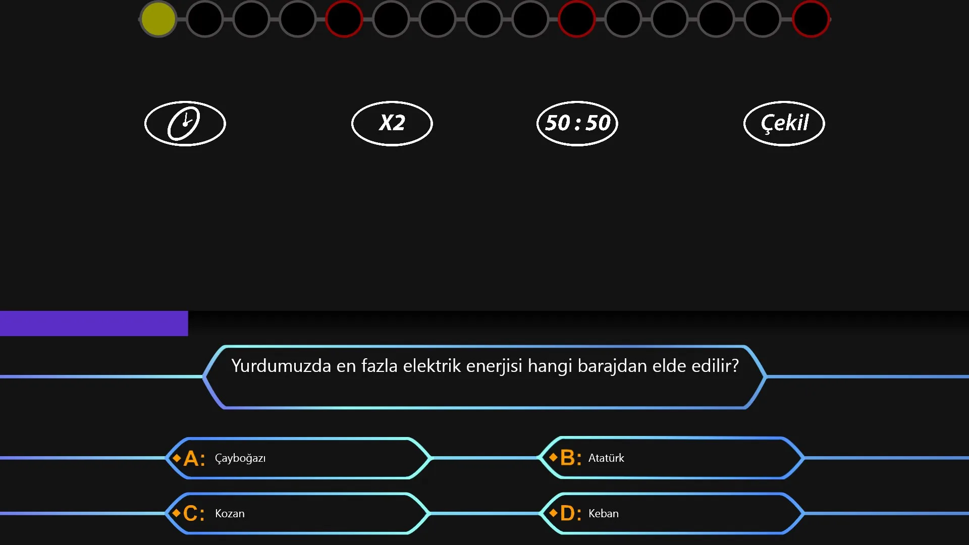 Genel Kültür ve Bilgi Yarışması screenshot 1