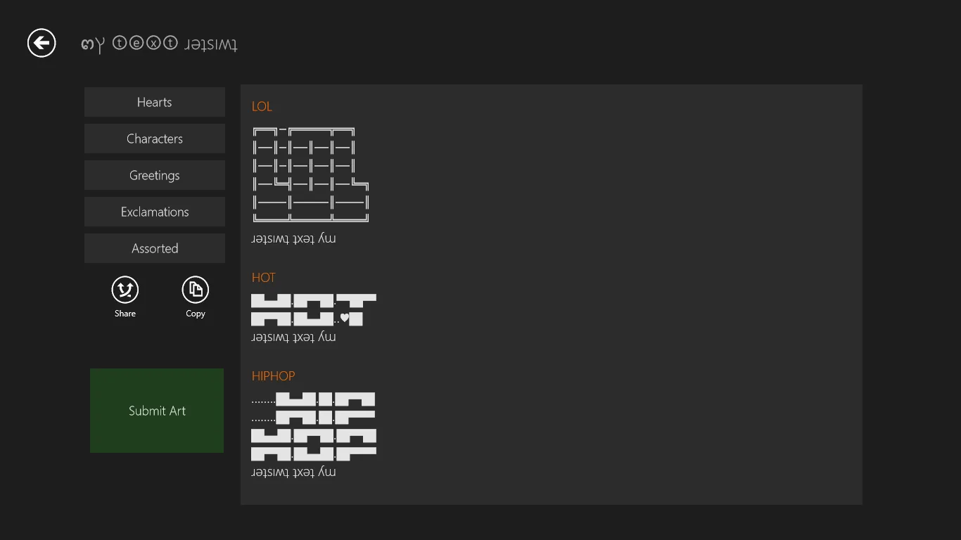 MyTextTwister screenshot 5
