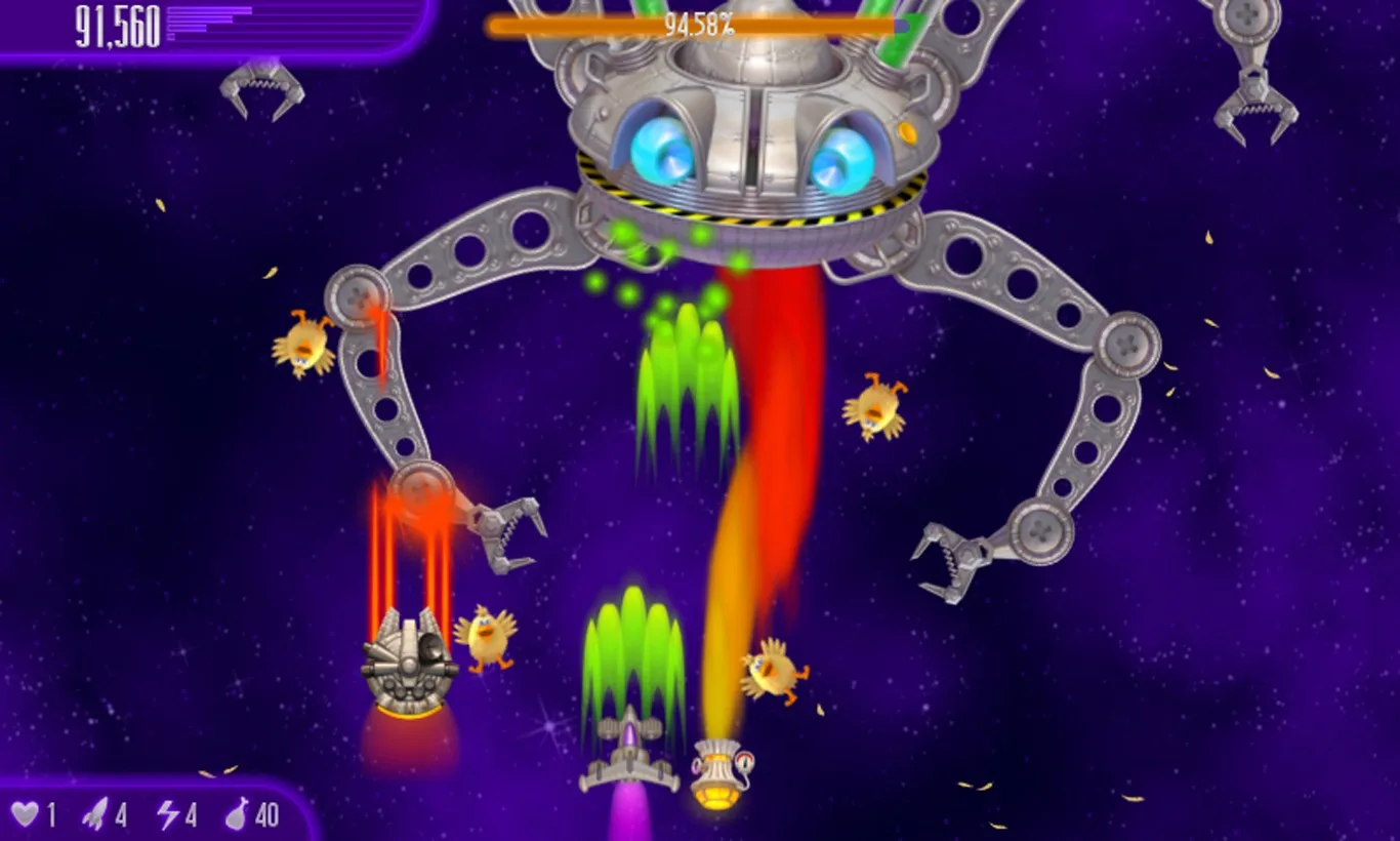Chicken Invaders 4 HD screenshot 2