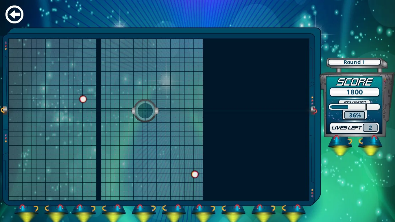 Jezzball Galaxy screenshot 1