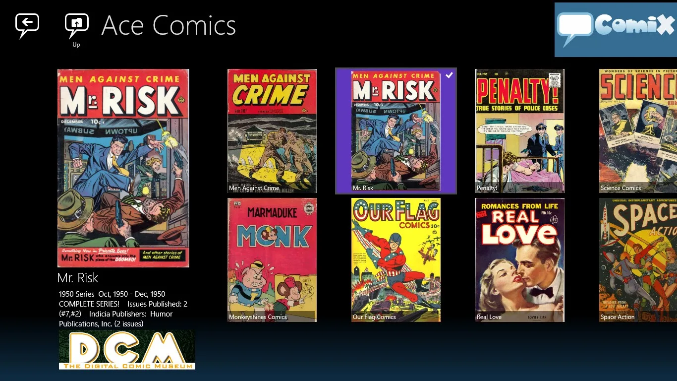Comix screenshot 1