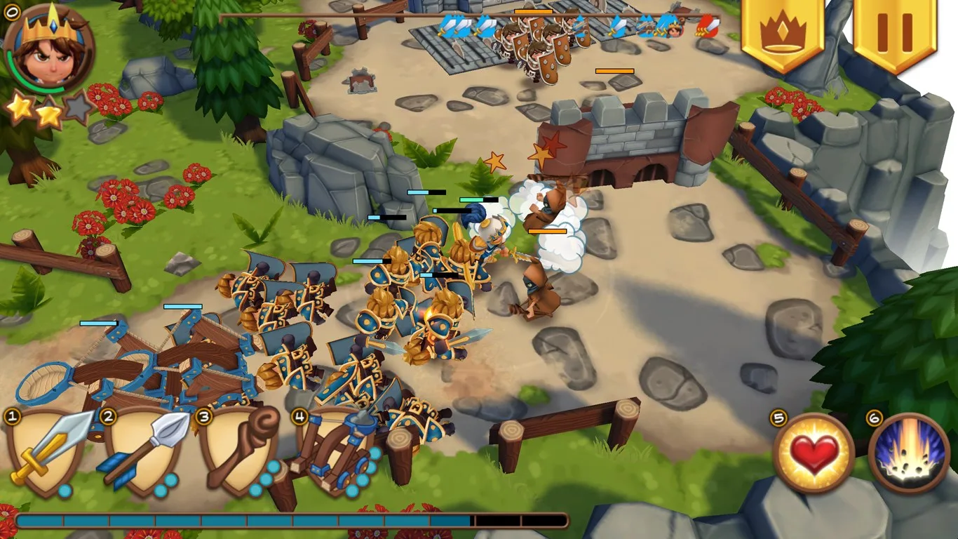 Royal Revolt! screenshot 2