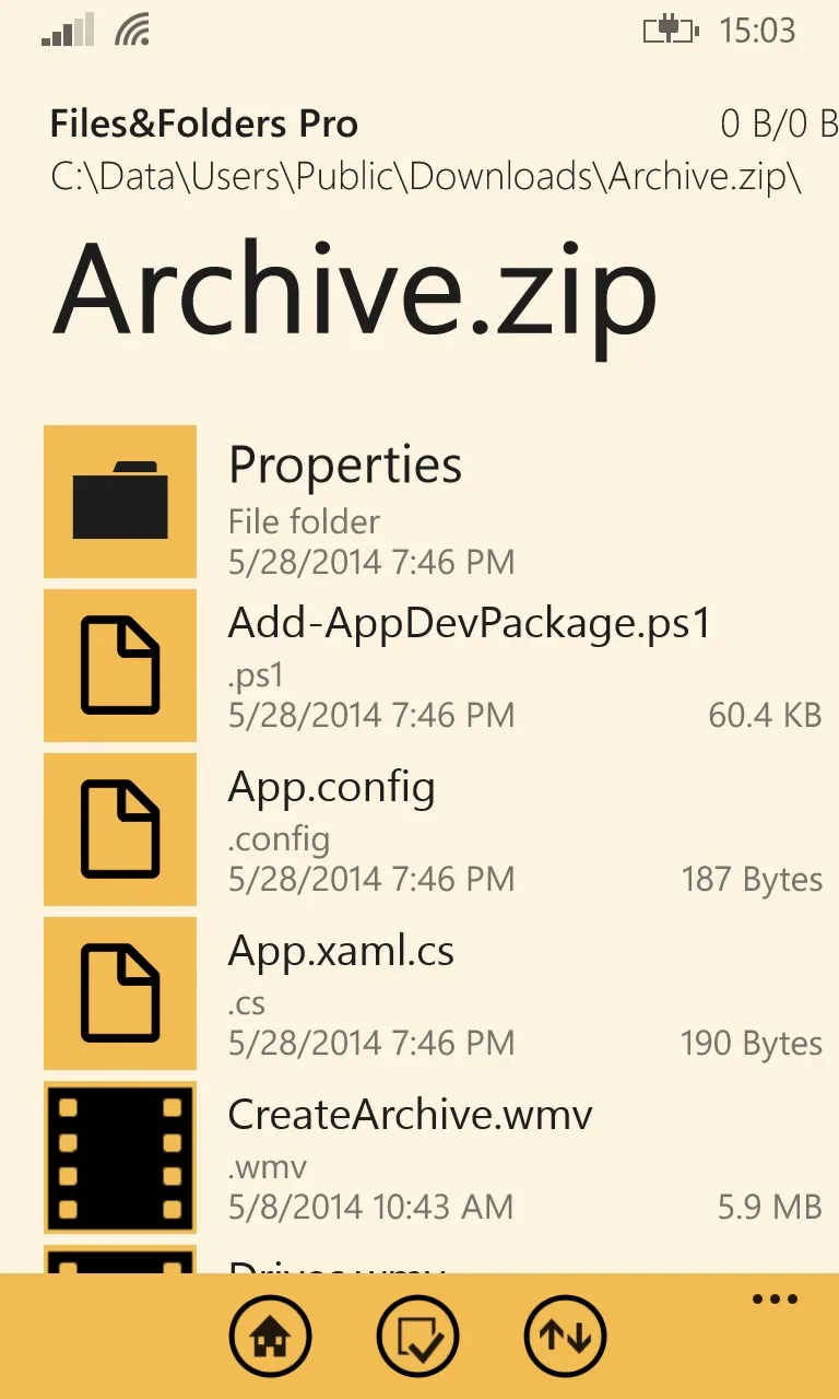 Files&Folders Pro screenshot 3