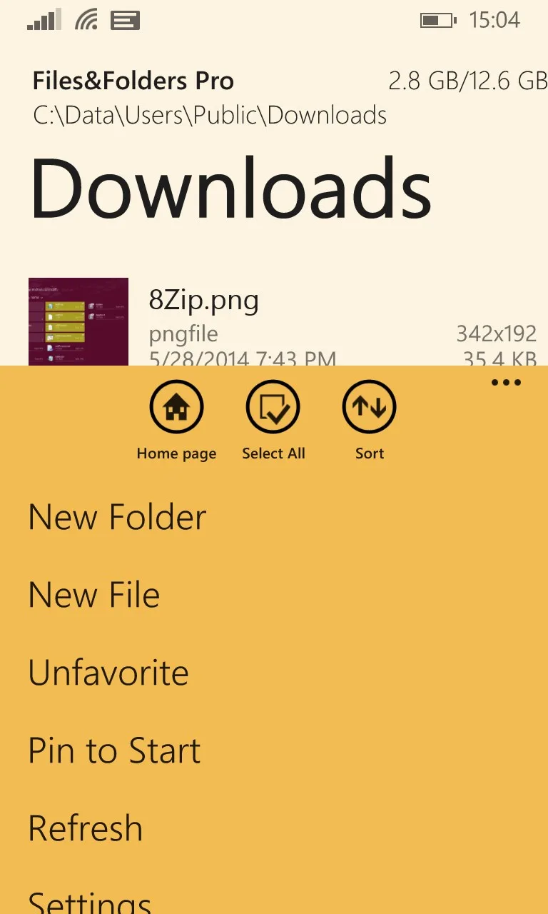 Files&Folders Pro screenshot 4