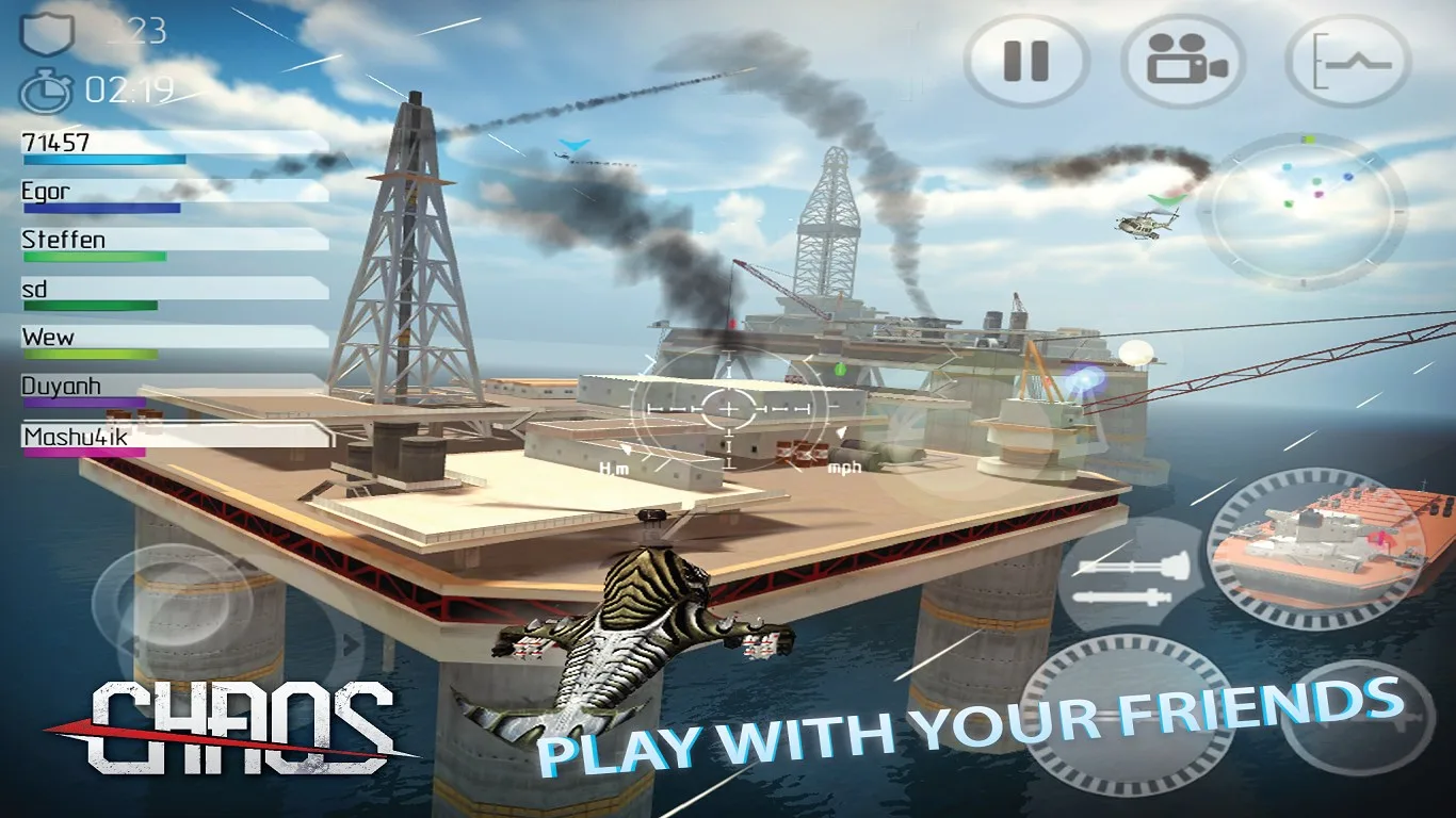 C.H.A.O.S Multiplayer Air War screenshot 1