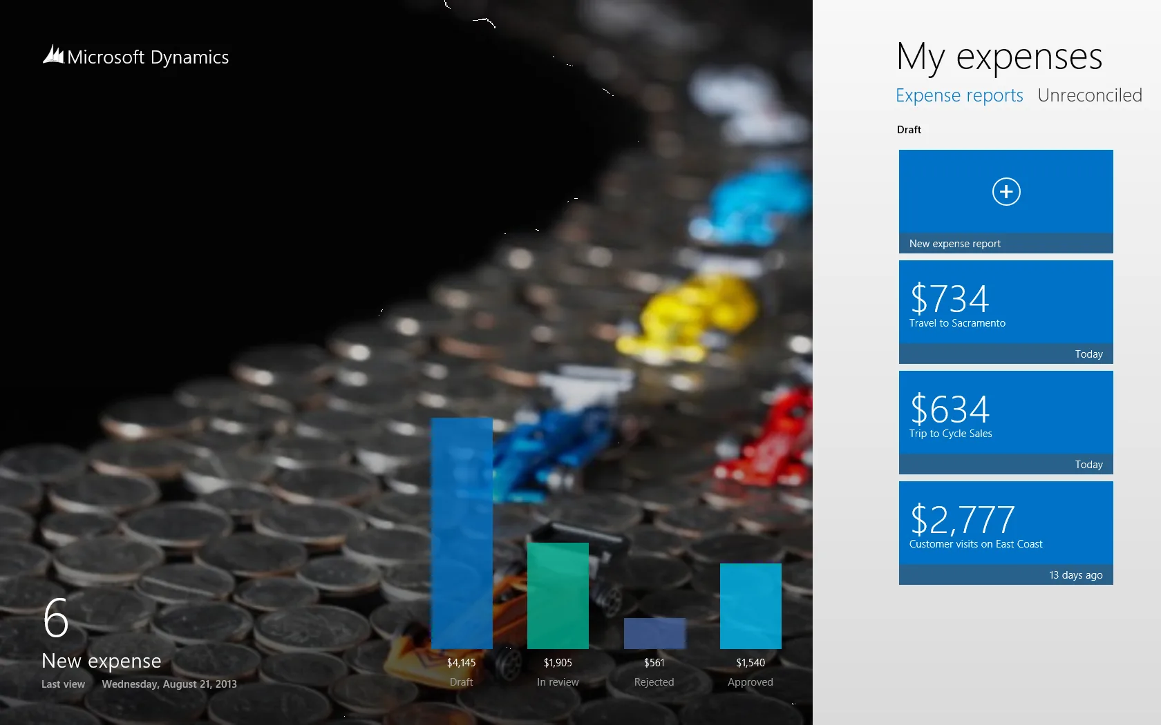 Dynamics AX 2012 Expenses screenshot 1