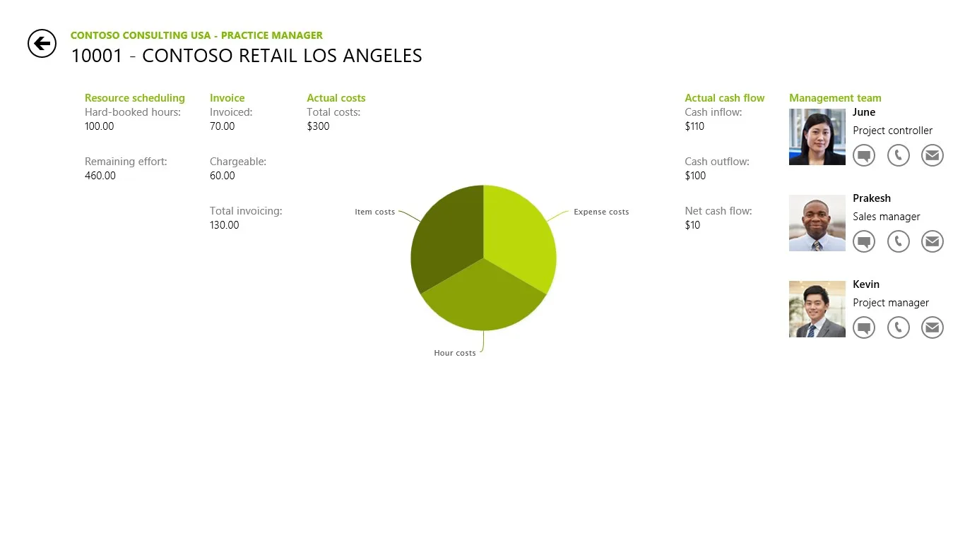 Microsoft Dynamics Business Analyzer screenshot 5