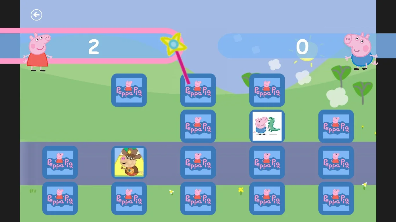 Peppa Pig Memory Game screenshot 2