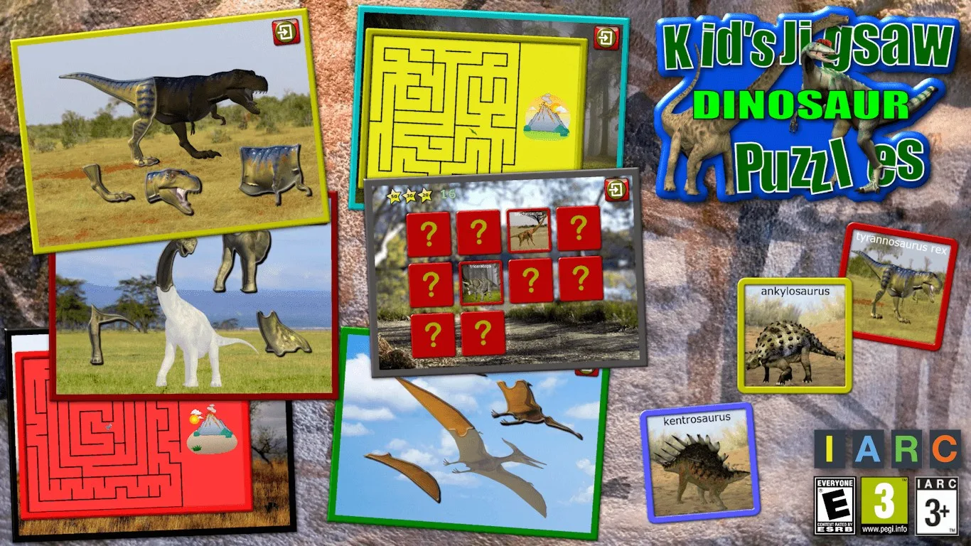 Kid's Dinosaur Jigsaw Puzzles for Pre school screenshot 2
