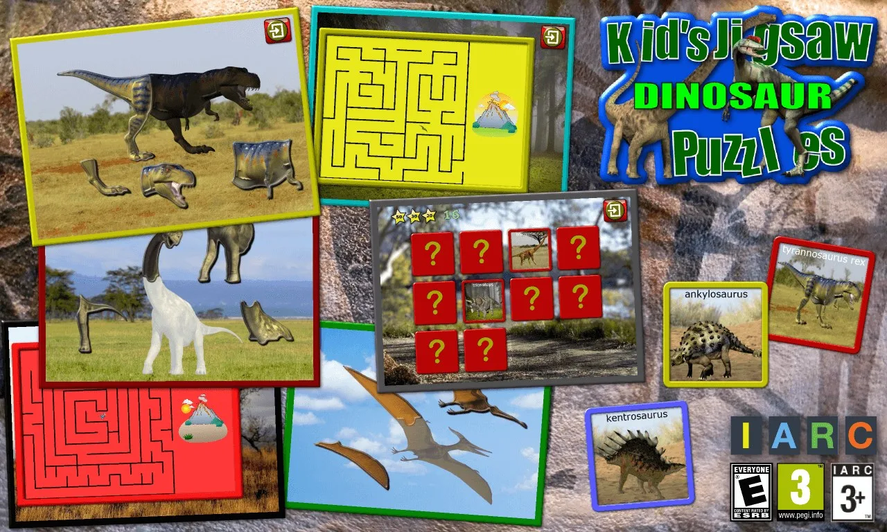 Kid's Dinosaur Jigsaw Puzzles for Pre school screenshot 3