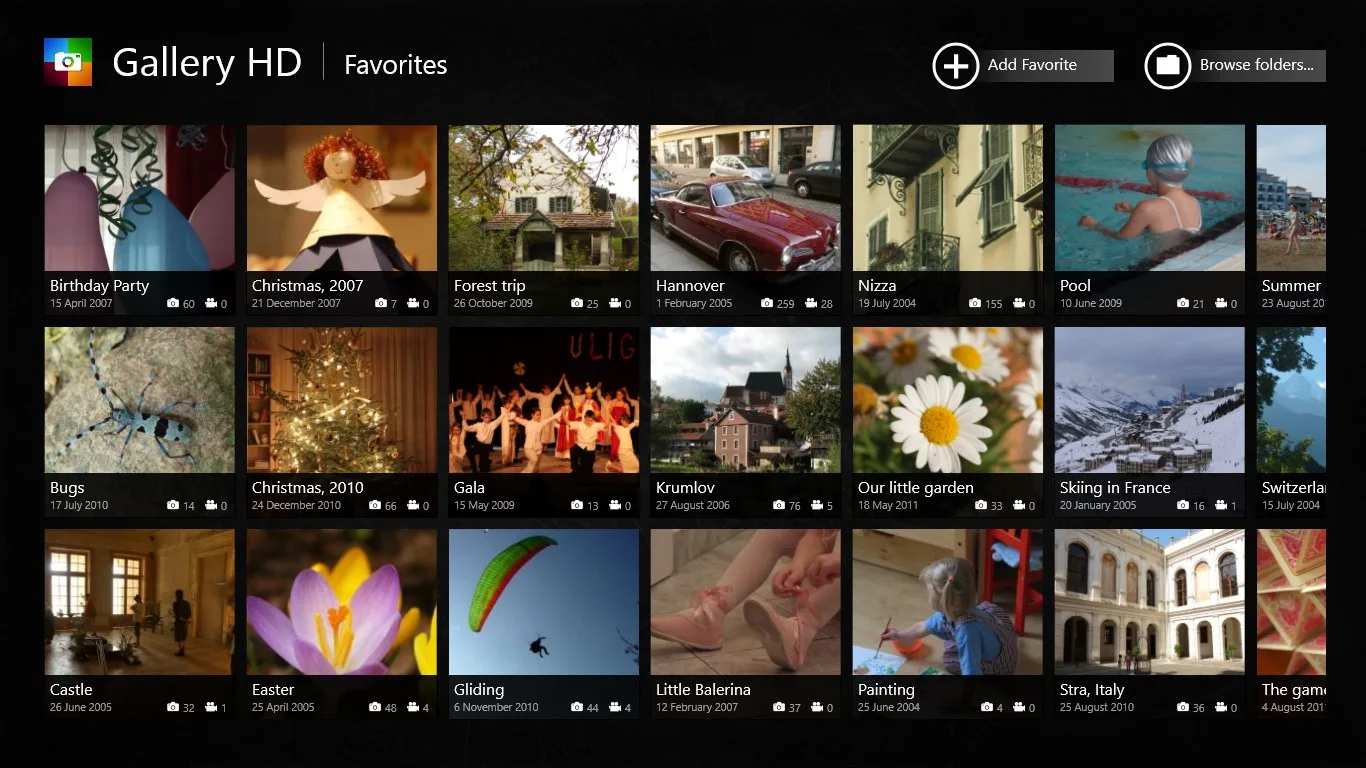 Gallery HD screenshot 1