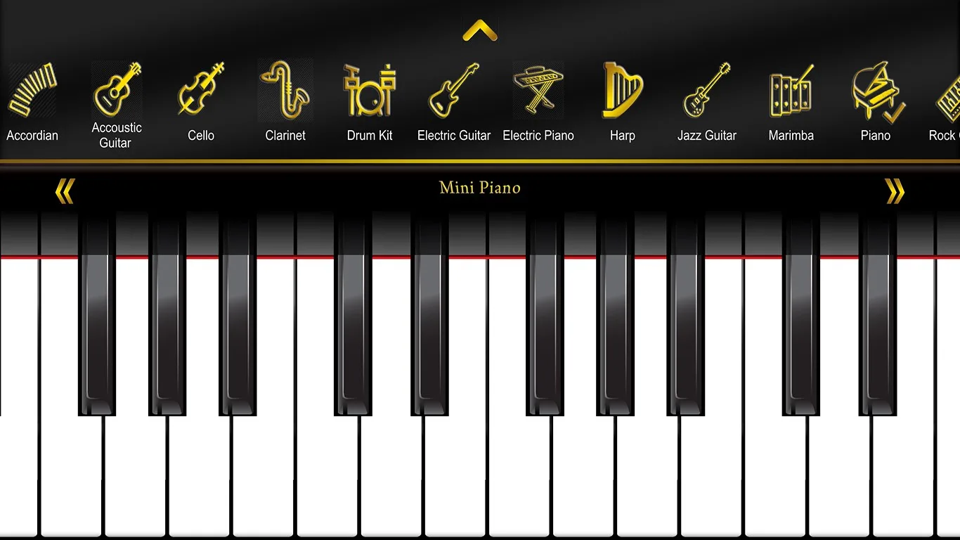 Mini Piano ® screenshot 2