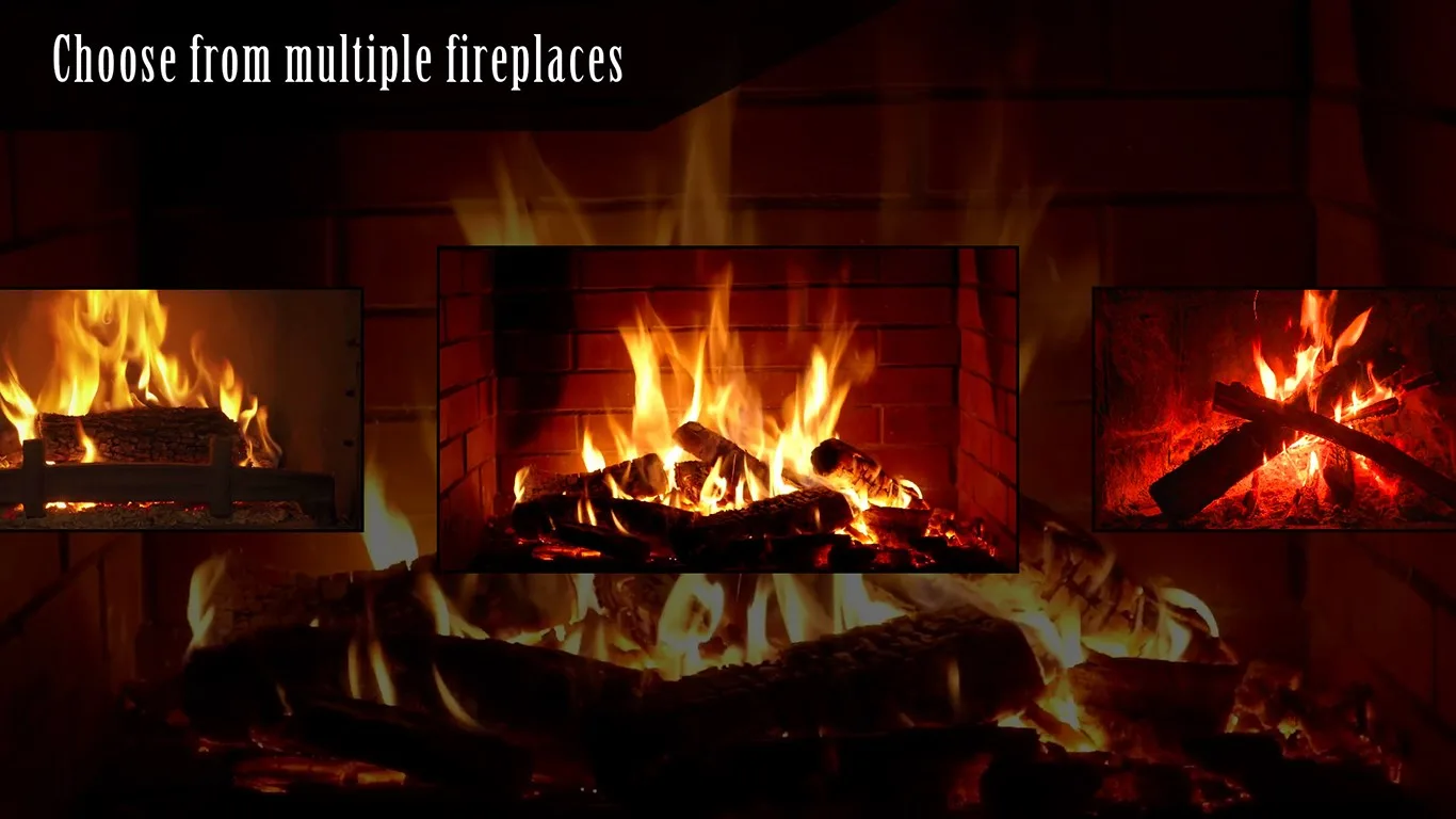 Virtual Fireplace screenshot 2