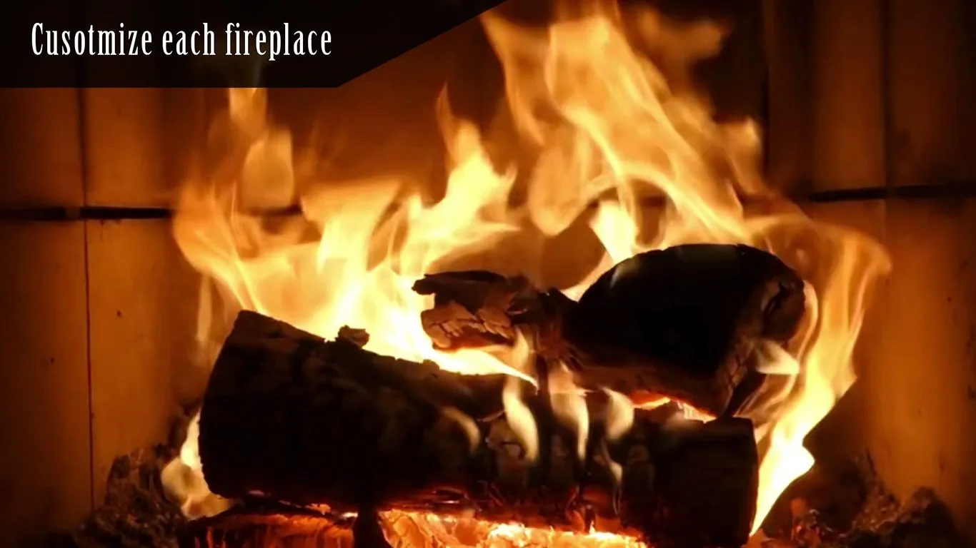 Virtual Fireplace screenshot 3
