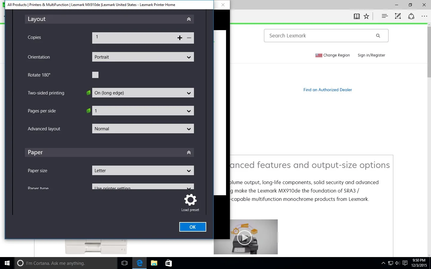Lexmark Printer Home screenshot 2