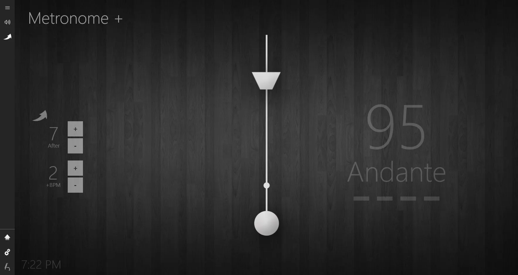 Metronome + screenshot 1