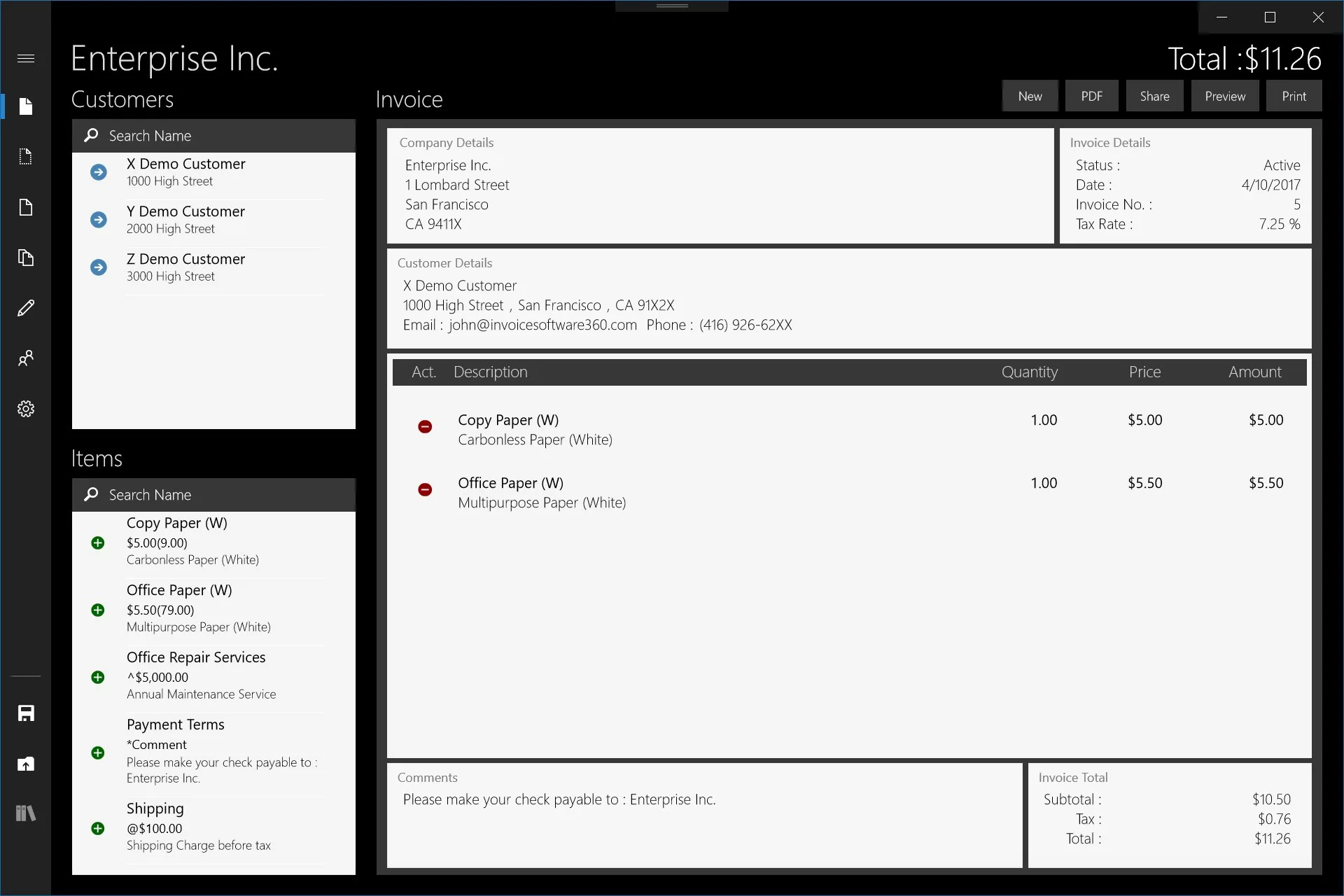 Invoice 360 screenshot 3