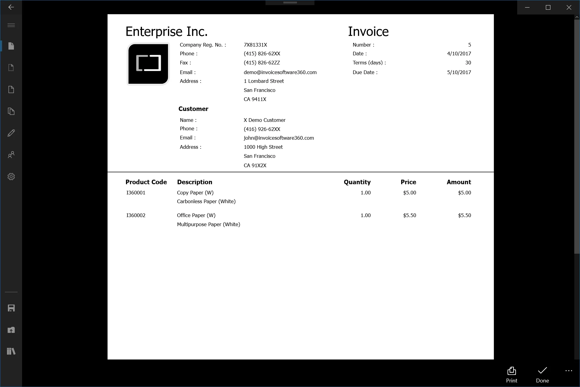 Invoice 360 screenshot 4