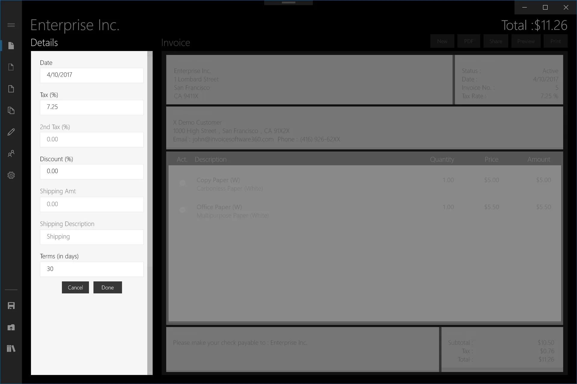 Invoice 360 screenshot 5
