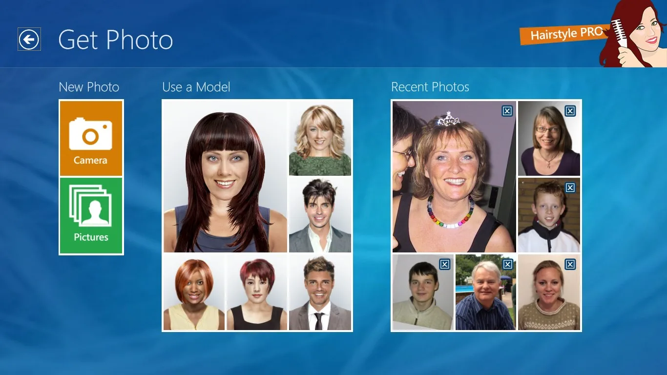 Hairstyle PRO screenshot 2